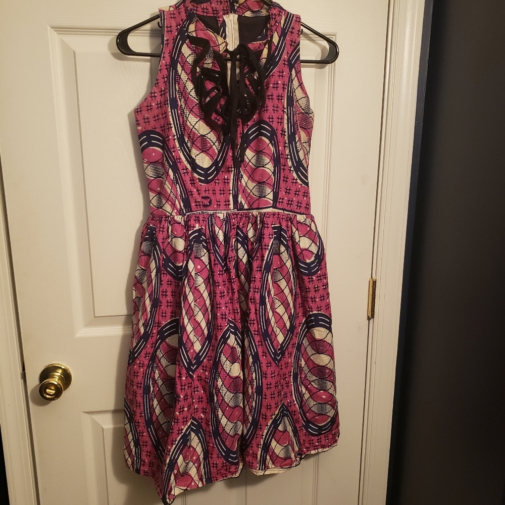 Handmade African Vlisco Dress